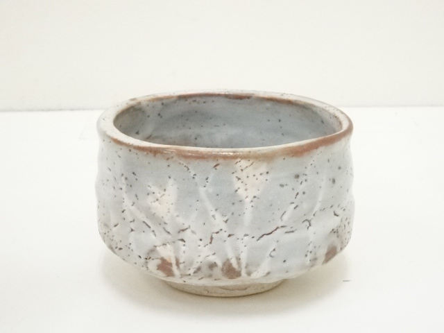 道具 ] - 道具 田中菊泉造 鼠志野茶碗（共箱） | ネットショップ圭